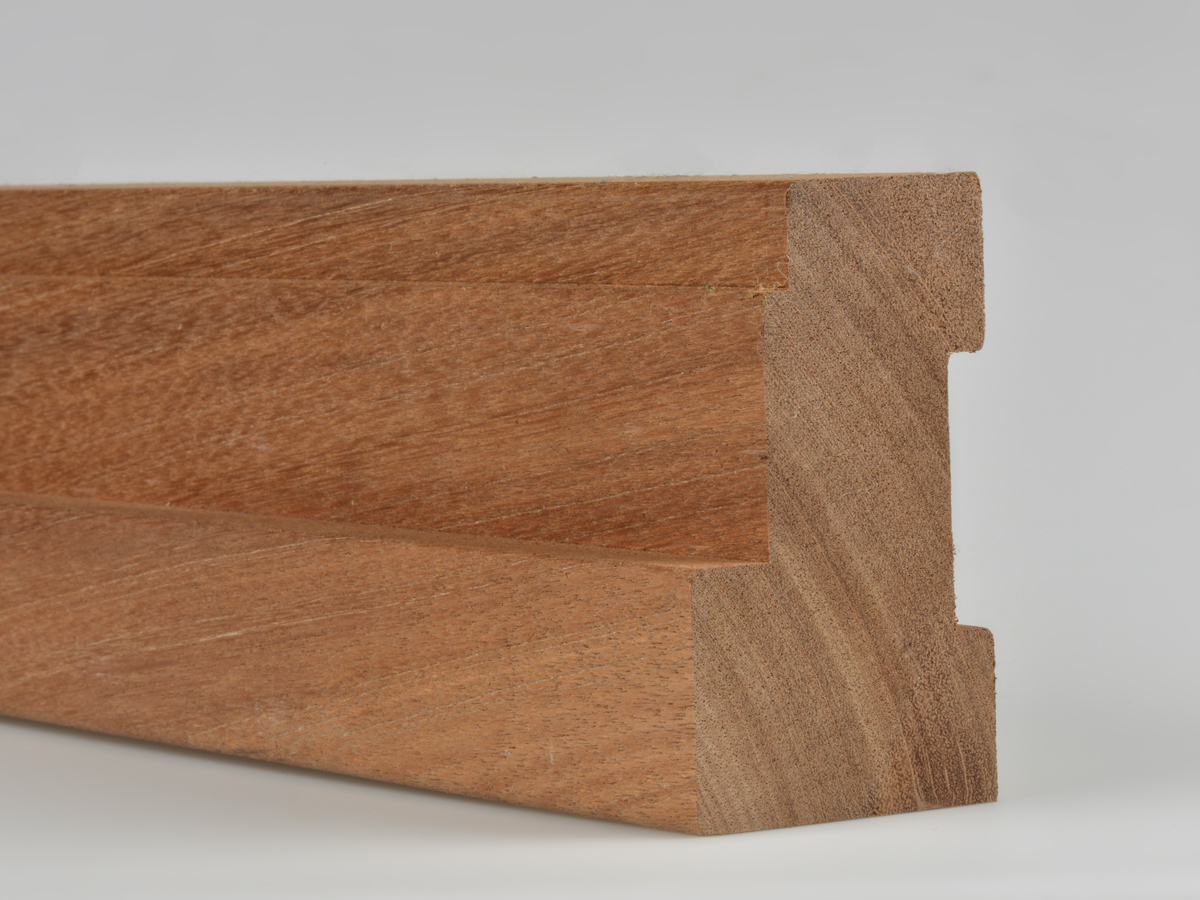 Meranti 67x114 kozijnhout stijl L=1200 mm | 1200 | KOZHOUT